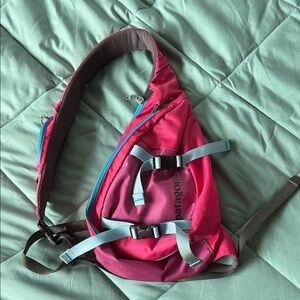 Patagonia Pink Sling Bag